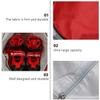 BESPORTBLE 2pcs Roller Skate Bag Quad Skate Shoe Bag Large Capacity Skating Triangle Handbag for Men Women Outdoor Sports view 3