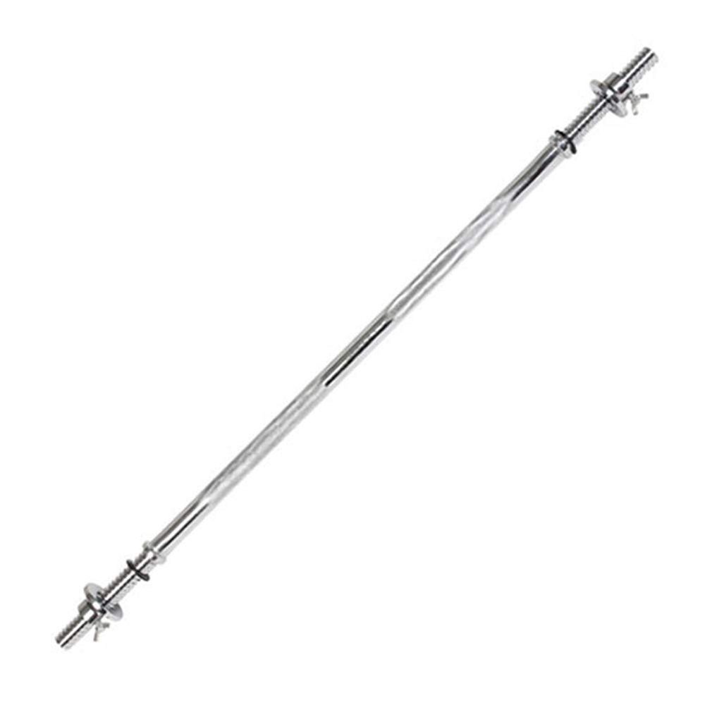 4ft / 5ft Barbell Curl Bar Straight Home Weightlifting Bar, 1 inch / 25mm Diameter, Load 120kg for Beginners and Professionals,Straight,4FT