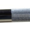 Barbell Weightlifting Straight & Curl Bar, 4ft / 5ft Length Suitable for 1 inch / 25mm Diameter Weight Panel, Max Load 120kg, Chrome-Plated Knurled Handle,Straight,4ft view 2