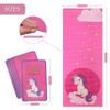 Kids Yoga Mat Set - Fun Unicorn Yoga Mat for Girls - Comfortable - Chemical Free - Non-Toxic - Non-Slip - 60 X 24 X 0.2 Inches - w/ 12 Yoga Cards for Kids - Carrier Bag with Strap - Pink - Ages 4-12 view 4