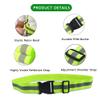 Morbeste 5 PCS Reflective Belt or Sash, Visibility Military Belt Adjustable Lightweight Reflective Straps for Night Running, Walking & Cycling - Fits Women, Men & Kids - Green, Red, Blue, Pink, Orange view 2