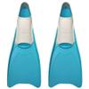 Flow Premium Rubber Long Fins for Swim and Lap Training - Youth Sizes for Kids, Young Men, and Women (XXXXS 10-12 (Aqua)) view 2