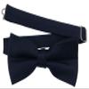 Spencer J's Mens and Boys Pre-Tied Bowtie Large Variety of Colors (Midnight Blue, Boys (Age 0-7)) view 1