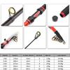 None Branded New 1.8M-3.0M Ultrashort Fishing Spinning Rod Carbon Fishing Pole Telescopic Travel Fish Rods Tackle Lure 30-60g (2.1 m) view 2