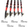 None Branded New 1.8M-3.0M Ultrashort Fishing Spinning Rod Carbon Fishing Pole Telescopic Travel Fish Rods Tackle Lure 30-60g (2.1 m) view 3
