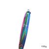 6pcs 3-Color Set Fish WOW! 150g Fishing Vertical Trolling Speed jig 5.25oz Knife Jig with Two Assist Hooks - Blue Sardine,Black anchewy,Blue/Green/Pink view 4