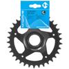 M-Wave Unisex Adult PD-DM-Gen4 E-Bike Chainring for Bosch GEN 4, for 1/2 x 3/32 & 11/128 Inch Chains, Chain Line 50 mm, Narrow Wide, Steel, Black, 20 x 20 x 1 cm view 1