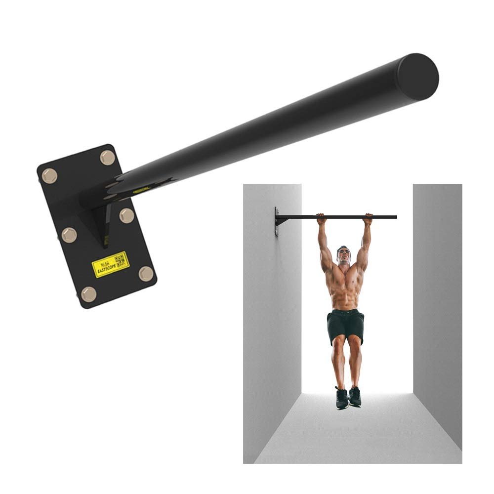 Pull Up Bars HUAHUA Fitness Horizontal Bar, Home Indoor and Outdoor Fitness Equipment Wall Hanging, Safe and Secure, Load 200kg, 80x22x12cm
