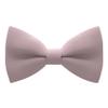 Bow Tie House Boys Pre-Tied Soft Crape Bow Tie for Wedding Formal Events Solid Tuxedo (Medium, Blush Pink) view 1