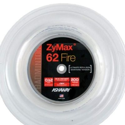 Ashaway ZyMax 62 Fire Badminton String Reel-Ivory White