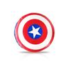Superhero Captain PU Leather Round Taekwondo Karate Punch Strike & Kick Pad Punching Striking & Kicking Target Shield for Boxing Training Practice for Adult view 1