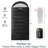 Atarashi Camping Sleeping Bag- 4 Seasons for Adults, Light, Warm, Extra-Large with Compression Sack- Great for Hiking, Backpacking & Outdoor Adventures view 2