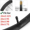 26 Inch Bike Tube 26x2.125 Bicycle Tube 26x1.90/26x1.95 Bike Tire Tube Replacement Bike Tube Road Bicycle Inner Tube Mountain Bike Inner Tube (26in Bike Tube 2pcs) view 4