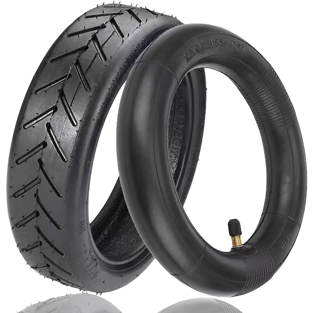 GLDYTIMES 8.5 Inch Scooter Tire, 50/75-6.1 Inner Tube Tire for Gotrax GXL V2 XR Apex XL Rival Hiboy S2 Hover 1 iScooter Electric Scooter Replacement Wheels, 8.5 '' 8 1/2x2 Front Rear Pneumatic Tyre