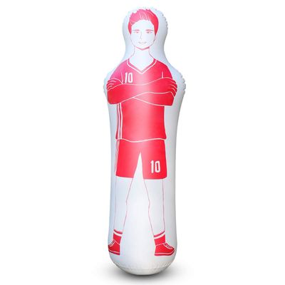 SUNSHINE-MALL Inflatable Soccer Dummy Goalkeepr Air Mannequin Free Kick Defender Wall Goalkeeper Defender Training for Children Adult