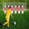 SUNSHINE-MALL Inflatable Soccer Dummy Goalkeepr Air Mannequin Free Kick Defender Wall Goalkeeper Defender Training for Children Adult view 2