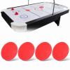Life Tables Ice Hockey Pucks Piece Replacement, 4 Pcs Plastic Air Ice Hockey Pucks Piece Replacement Part for Tables Game Accessory(M,75mm,) view 2