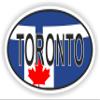 1x Toronto Country Code Oval Vinyl Waterproof Sticker - 15cm / 5.9inches view 1