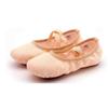 Auhoho Girls Breathable Canvas Ballet Practice Shoes Yoga Shoes for Dancing 13 M US Little Kid,Skin Color view 3