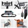 Rhinowalk Bike Bag Waterproof Bike Handlebar Bag,Bike Basket Bicycle Front Bag Shoulder Bag Waist Bag for Sport Bicycle Professional Cycling Accessories-Gray view 4
