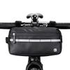 Rhinowalk Bike Bag, Bike Handlebar Bag, WaterproofBike Basket Bicycle Front Bag Shoulder Bag Waist Bag for Sport Bicycle Professional Cycling Accessorie-Black view 1