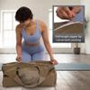 JoYnWell Large Yoga Mat Bag Carrier for men and Women - Stylish Tote with 4 Pockets, Durable Yoga Bolster Fits All your Stuff Light-weight and Easy-to-Carry, kHAKI - 30 view 4