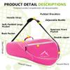 Himal 3 Racquet Tennis Bag With Protective Pad, tennis racket bag for Men Women, Sports enthusiasts of All Ages view 2