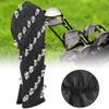 Keenso Golf Cover, Golf PU Skull Wooden Protector Cover Headcover Protector Accessory Black(S) view 1