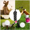 Keenso Golf Cover, Golf PU Skull Wooden Protector Cover Headcover Protector Accessory Black(S) view 3