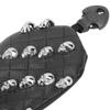 Keenso Golf Cover, Golf PU Skull Wooden Protector Cover Headcover Protector Accessory Black(S) view 4