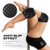 Queen Wear  Sleek Black Grip  Pole Dance Knee Pads  Perfect Woman Protection for Pylon Ballet Modern Dance (M) view 2