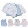 Kiddiezoom Baby Girls' 7-Piece Cap and Mitten Bundle Baby Gloves Baby hats view 1