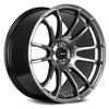AVID.1 AV-20 Hyperblack 19x8.5 Custom Wheel  5x4.5 Bolt Pattern with +35 Offset  Lightweight Performance Alloy Wheel  Aggressive Street Style & Track-Ready Car Accessories view 1
