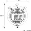 Stopwatch,Metal Rolilink Stop Watch for Sports Stopwatches Timer for Sports and Competitions view 3
