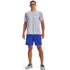 Under Armour Men's Velocity 2.0 Short Sleeve V Neck T Shirt, (011) Mod Gray / / Pitch Gray, Medium view 1