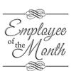 Crown Awards 4" Employee of The Month Award, Custom Engraved Employee of The Month Acrylic Trophy, Employee of The Month Presentation Trophy, Engraving Included Prime view 2