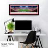 Kansas City Chiefs, Night Game at Arrowhead Stadium - 42x15.5-inch Single Mat, Select Framed Picture by Blakeway Panoramas view 2