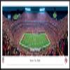 Kansas City Chiefs, Night Game at Arrowhead Stadium - 40.25x13.75-inch Standard Framed Print by Blakeway Panoramas view 1