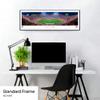 Kansas City Chiefs, Night Game at Arrowhead Stadium - 40.25x13.75-inch Standard Framed Print by Blakeway Panoramas view 2