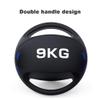Medicine Balls AGYH Binaural, Rubber Ball Fitness Stretch Ball, Boxing Training Gravity Ball, Comfortable and Non-Slip Handle, Multiple Sizes, 3-12KG (Size : 6kg/13.2lb) view 4