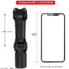BESNIN Adjustable Bike Stem 0-90 Degree 31.8mm or 25.4mm60mm or 90mm or 93mm or 100mm, Adjustable MTB Stem Black or Red Mountain Bike Handlebar Stem for Bicycle, Road Bike, MTB (0-90 25.4 * 100) view 3