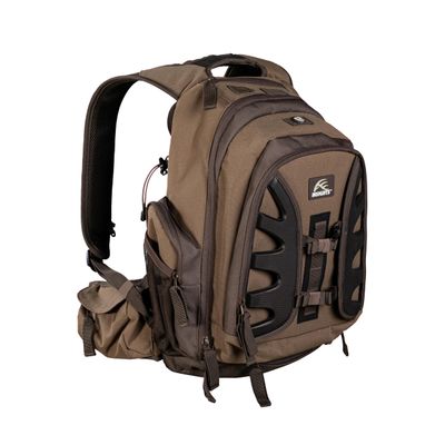 Insights Hunting by frogg toggs - The Element, Heavy Duty 1,831 Cubic Inch Hiking Fishing Camping Hunting Backpack, Solid Elements Brown