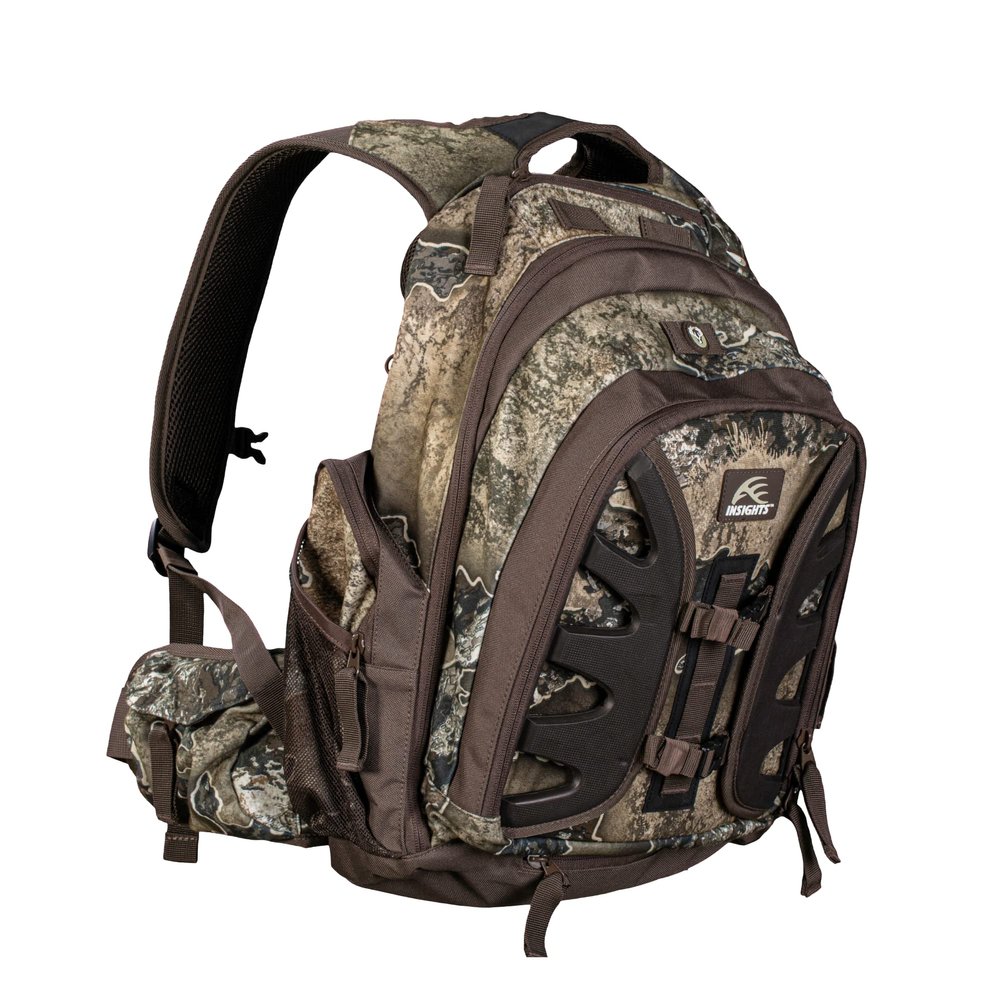 Insights Hunting by frogg toggs - The Element, Heavy Duty 1,831 Cubic Inch Hiking Fishing Camping Hunting Backpack, Realtree EXCAPE