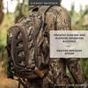 Insights Hunting by frogg toggs - The Element, Heavy Duty 1,831 Cubic Inch Hiking Fishing Camping Hunting Backpack, Realtree EXCAPE view 2
