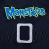 VOVIDEA Mens Basketball Jersey Alien 0 Monstars Space Movie Jersey Dark Blue (Dark Blue, Medium) view 4