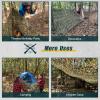 iunio Hunting Blind, Camo Netting, Camouflage Net, Bulk Roll, Mesh, Cover for Sun Shade, Camping, Outdoor (Green Brown Tree Camo, 9.8ftx6.5ft/3mx2m) view 3