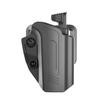 Orpaz C-Series SP2022 Holster - Right Hand, Level II Retention, OWB, Black Polymer, Compatible with Sig-Sauer SP2022 & Orpaz Attachments view 1
