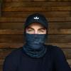 Controller Gear Neck Gaiter Face Mask Scarf, Made in the USA. Sun & Dust Protection, Sport, Bandanas for Fishing, Hiking, Cycling, Motorcycling - Black Camo view 2