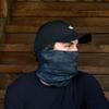 Controller Gear Neck Gaiter Face Mask Scarf, Made in the USA. Sun & Dust Protection, Sport, Bandanas for Fishing, Hiking, Cycling, Motorcycling - Black Camo view 4