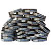 SayitBands Fifty (50) Worn Distressed Flag Blue Line Wristband Bracelets view 1